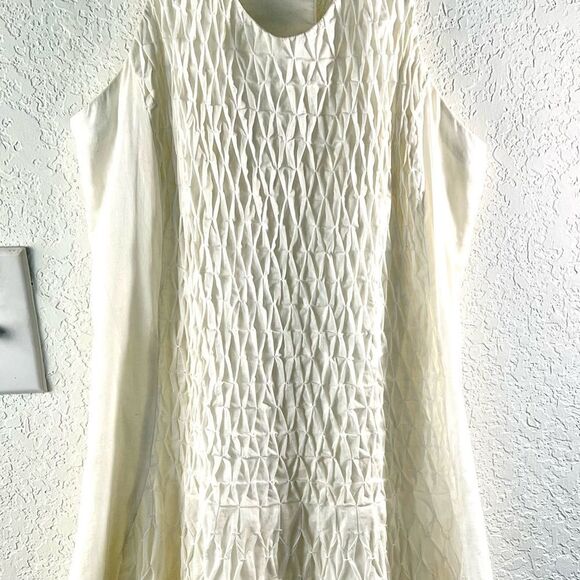 Rag & Bone Ivette Cream Racerback Mini Dress - Picture 7 of 11